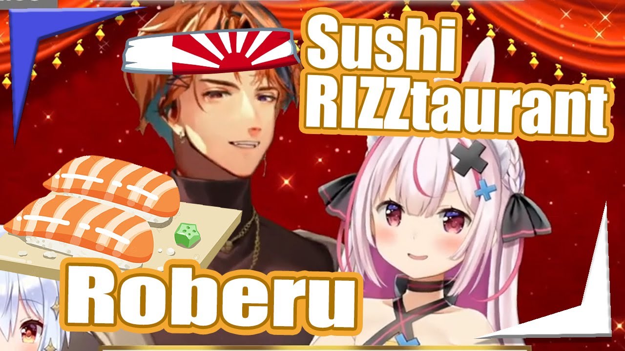 That time Yukoku Ecchi reincarnates from host club into sushi restaurant【Holostars EngSub】
