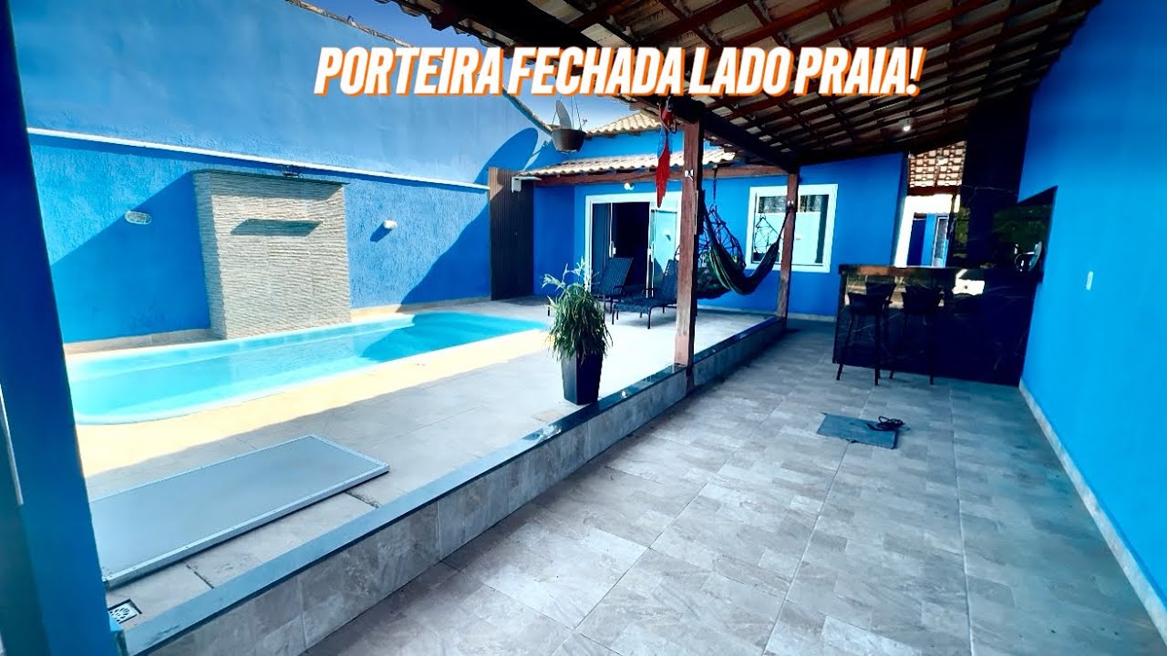 CASA BARATA E COMPLETA NO VERÃO VERMELHO EM UNAMAR CABO FRIO- RJ. 🚨PORTEIRA FECHADA🚨