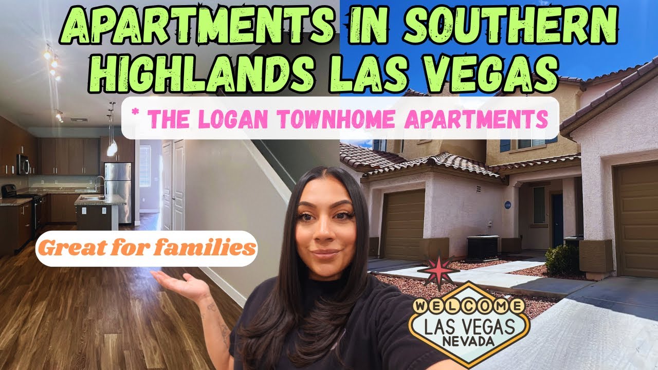 APARTMENTS in SOUTHERN HIGHLANDS Las Vegas * The LOGAN apartments (TOWNHOMES) #fyp