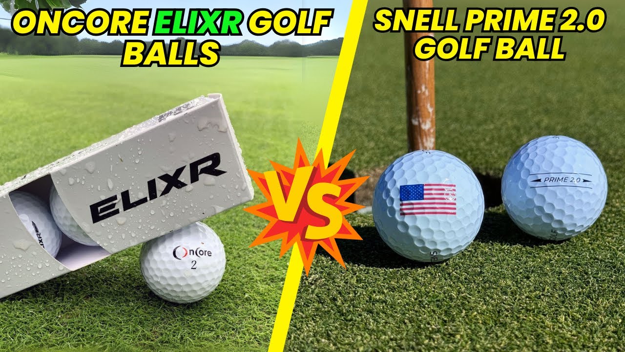 Oncore Elixir Golf Balls vs Snell Prime 2.0 golf ball Review and Comparison