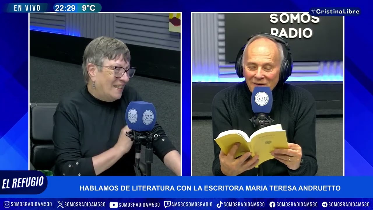 ENTREVISTA A MARIA TERESA ANDRUETTO, ESCRITORA - EL REFUGIO - AM530
