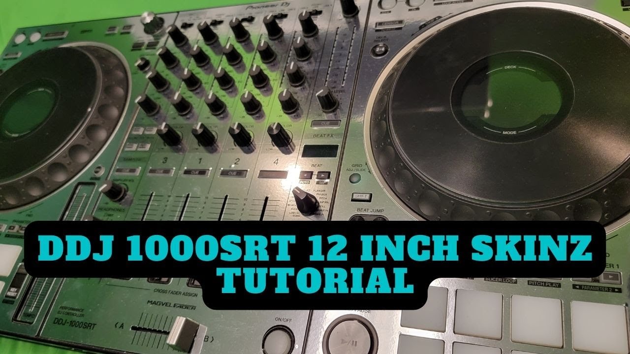 DDJ 1000SRT 12 Inch Skinz Tutorial (How To Install): The Ultimate Guide
