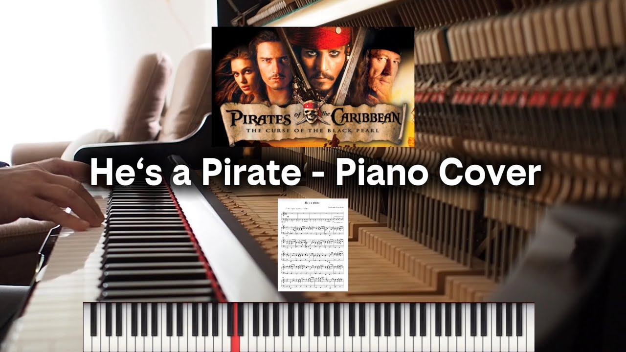 He‘s a Pirate - Pirates of the Caribbean. Piano Cover by Elmar Mihm. Sheetmusic available!