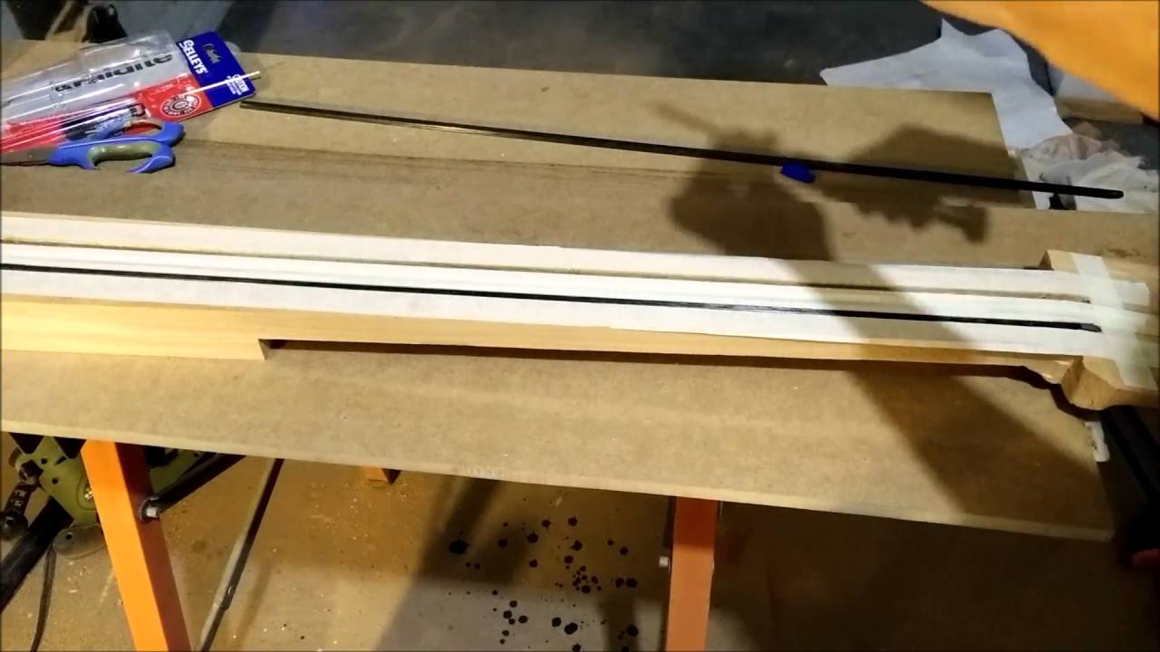 Neck Through Bass Build - Part 5: Installing the truss rod and carbon fibre rods, gluing the neck