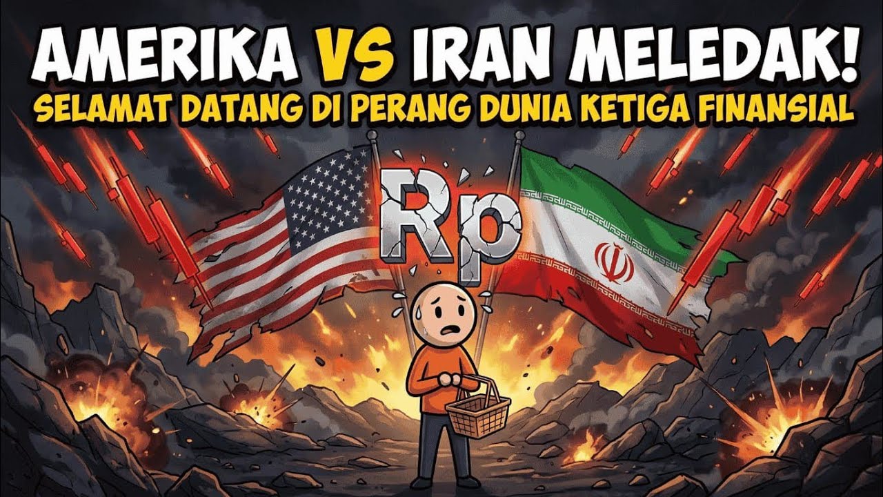 Amerika/Isr43l VS Iran Meledak! Selamat Datang di Perang Dunia Ketiga Finansial 