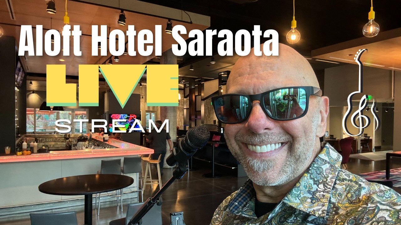 Scott Curts Music Dropping Looby Loops Live at The Aloft Hotel Sarasota, FL