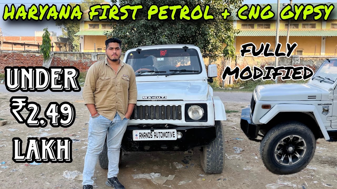 Haryana की पहली Petrol + CNG Gypsy For SALE  | Maruti Suzuki Gypsy Detailed Review in Hindi #offroad