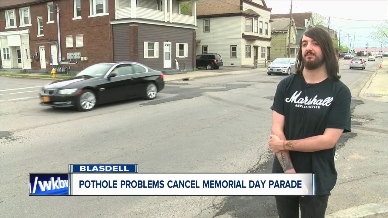 Memorial Day Parade in Blasdell canceled because of potholes