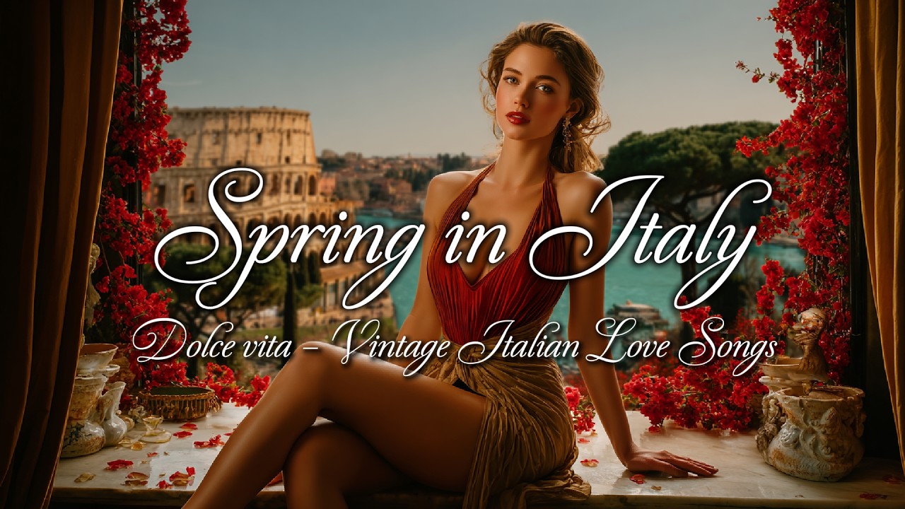 Spring in Italy 🌹 | Golden Era Vintage Melodies (Italian Love Songs)