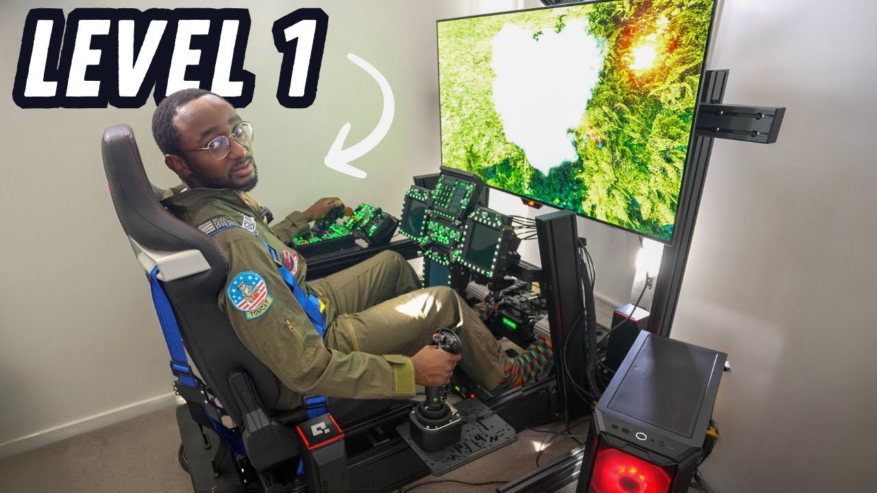 When Your FIRST DCS Flight Sim Setup Goes Too Far…