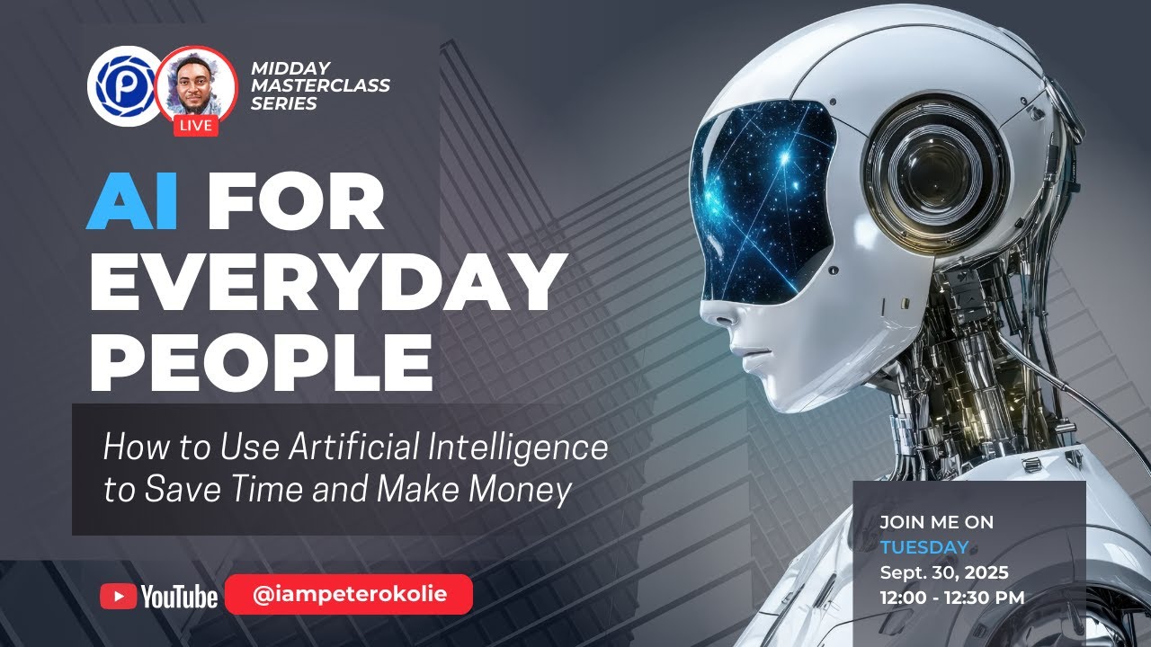 How to Use Artificial Intelligence to Save Time and Make Money - Midday Masterclass Series