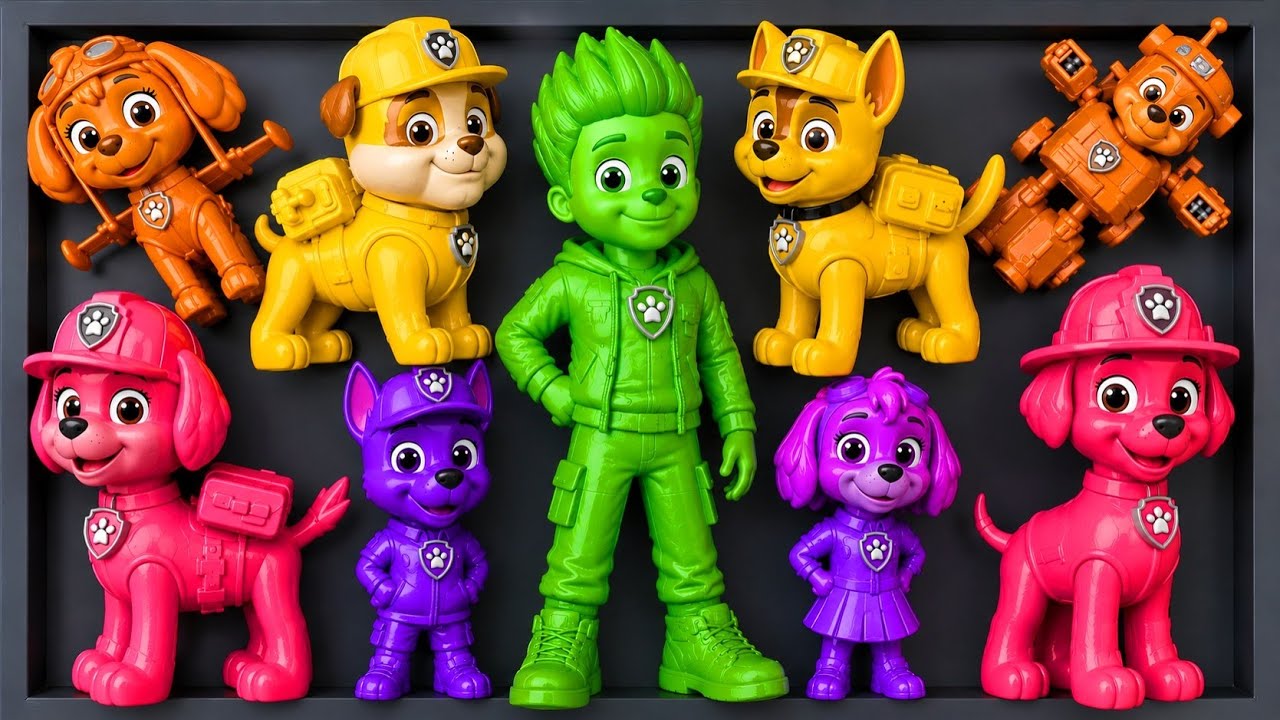 Satisfying Paw Patrol Toys: Ryder, Marshall, skye, Zuma, Chase, Skye, Rubble, Rocky, Everest,Liberty