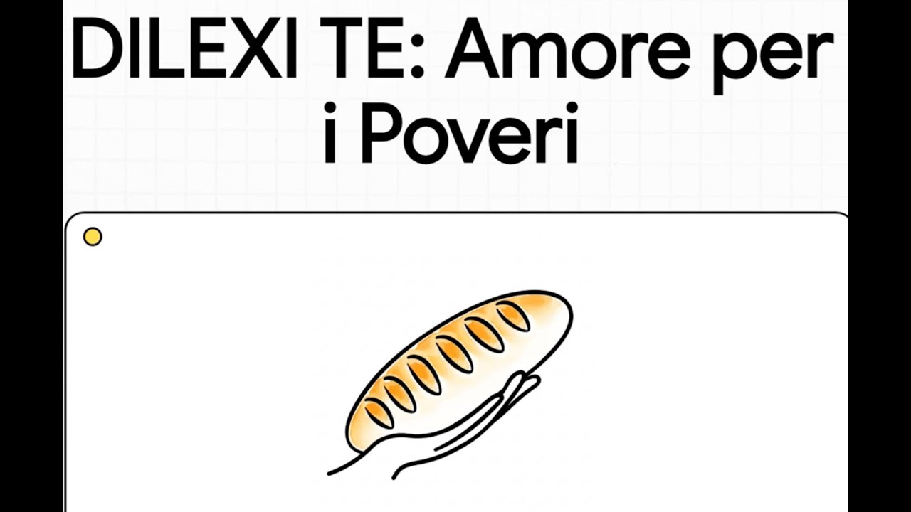 DILEXI TE  - Esortazione Apostolica  del Santo Padre Leone XIV sull'amore verso i Poveri