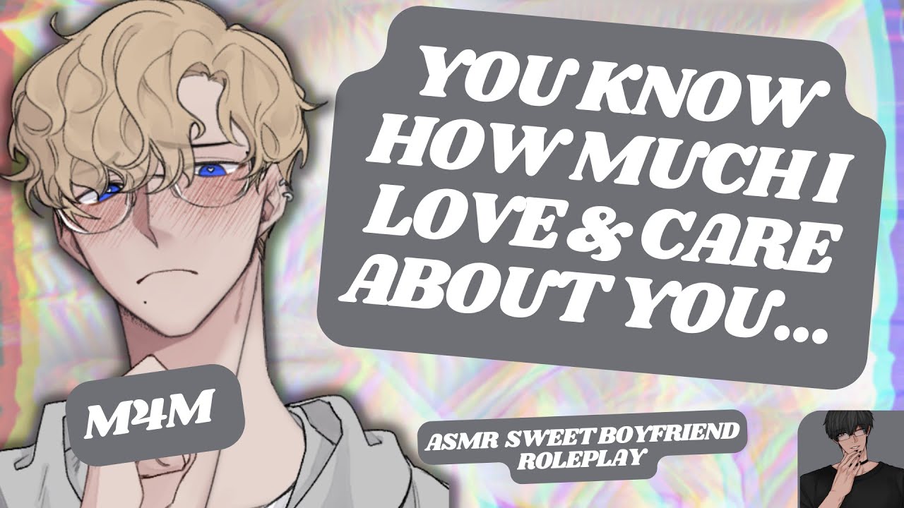 [ASMR RP] Твой парень ругает тебя и утешает за то, что ты пропустила приём пищи! [M4M] [BL] [COMF...