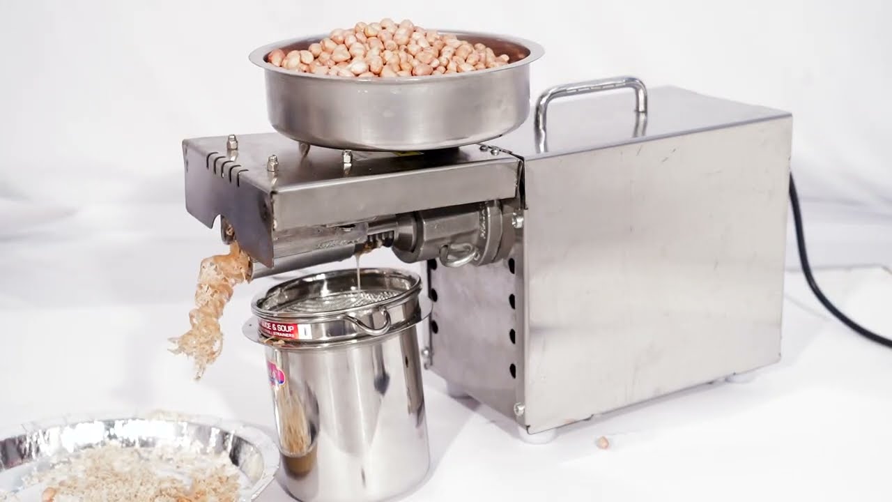 Start your own business or make your own healthy oil with portable oil press/making machine by Maan.