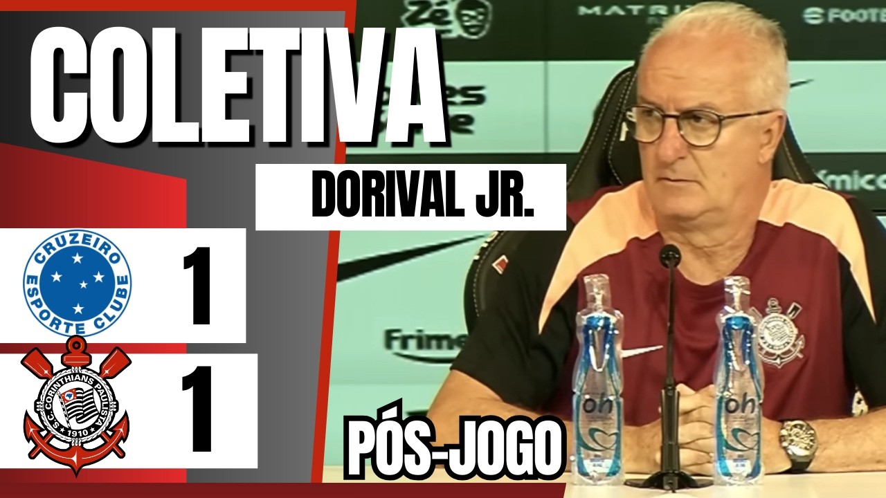 COLETIVA DORIVAL JR. | PÓS-JOGO: CRUZEIRO 1 X 1 CORINTHIANS | BRASILEIRÃO 2026