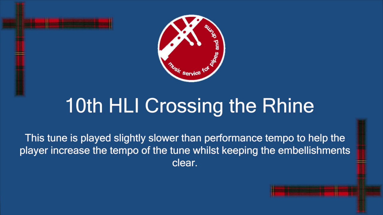 10th HLI Crossing the Rhine