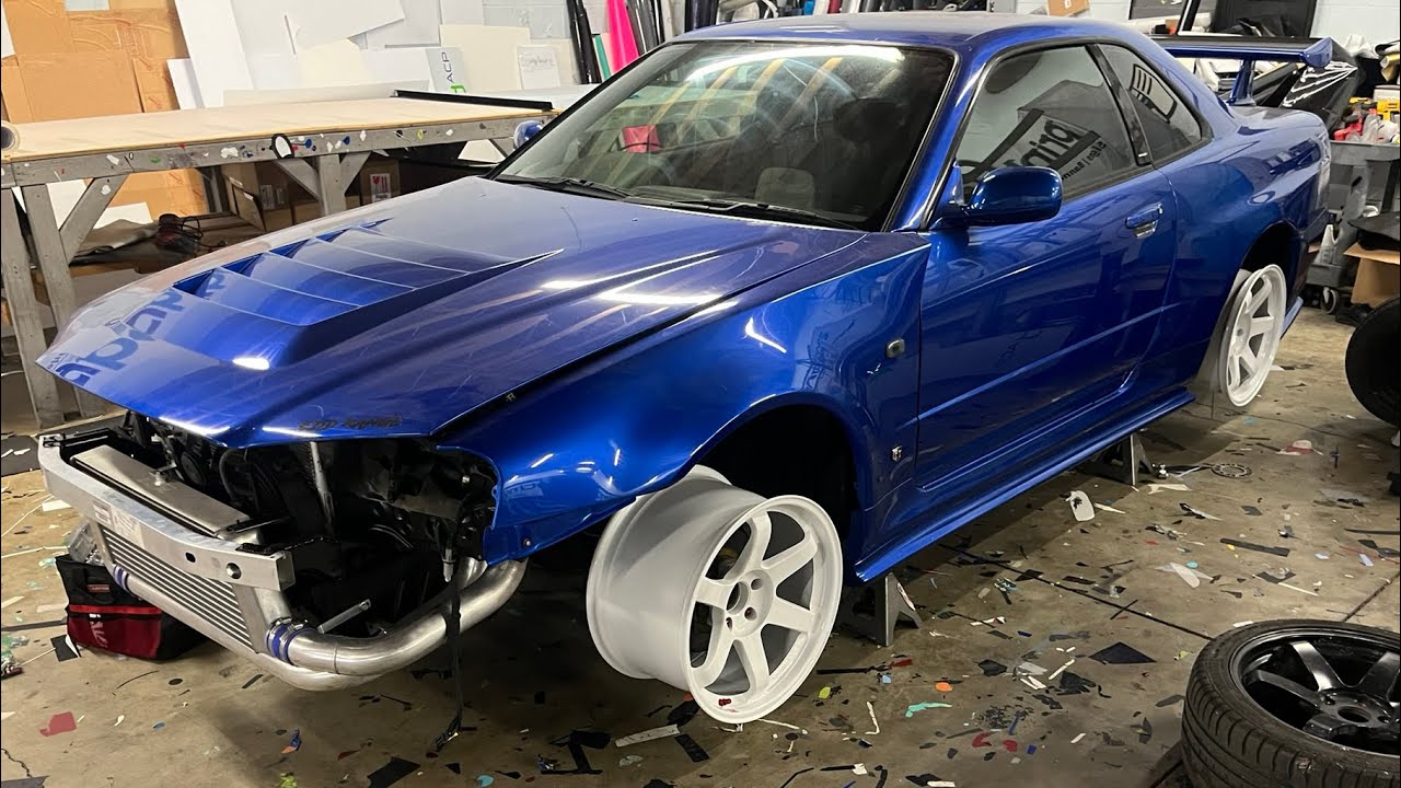 New wheels for the R34!!! +More!!