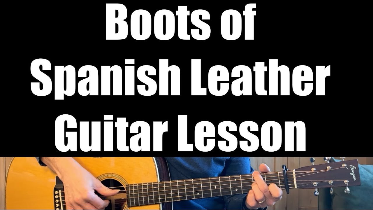 Boots of Spanish Leather - Guitar Lesson (Bob Dylan)