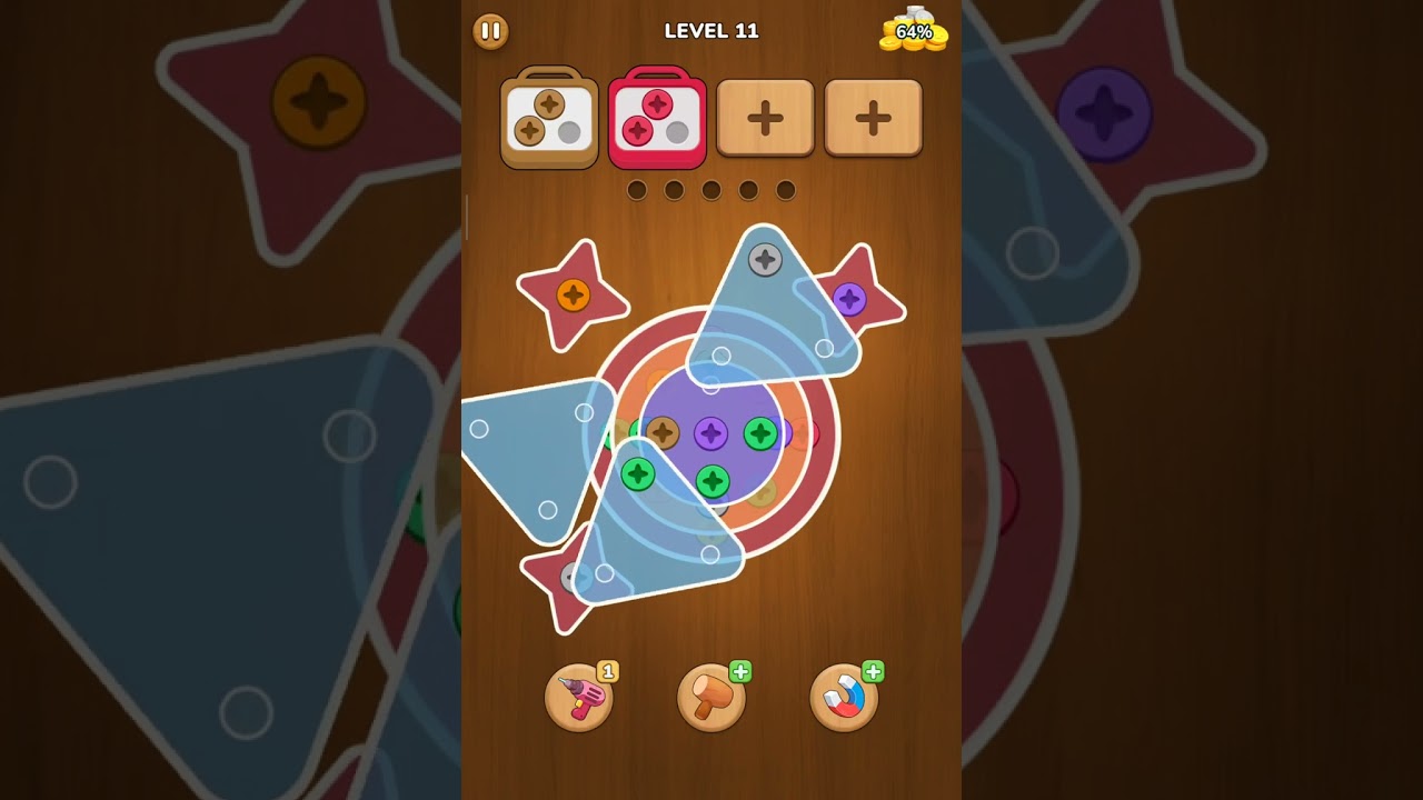Woodle Screw™ Pin Nuts & Bolts - Part 2 | GamePLAY