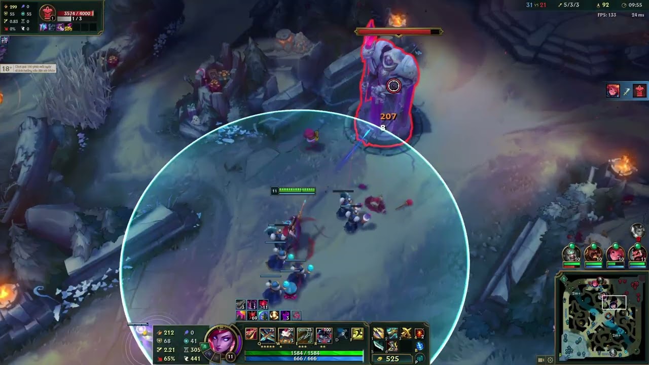 AR URF : Caitlyn bắn cực đau