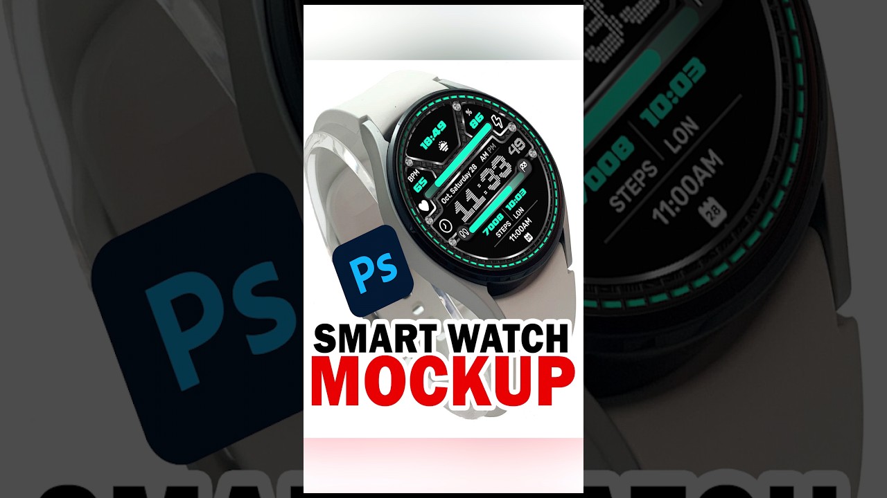 Smart Watch Mockup In 