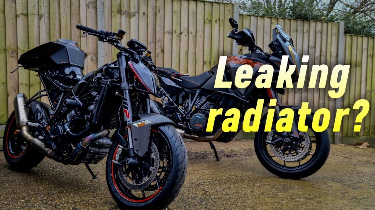KTM 1290 Superduke R Build Ep 2 | Leaking radiator?