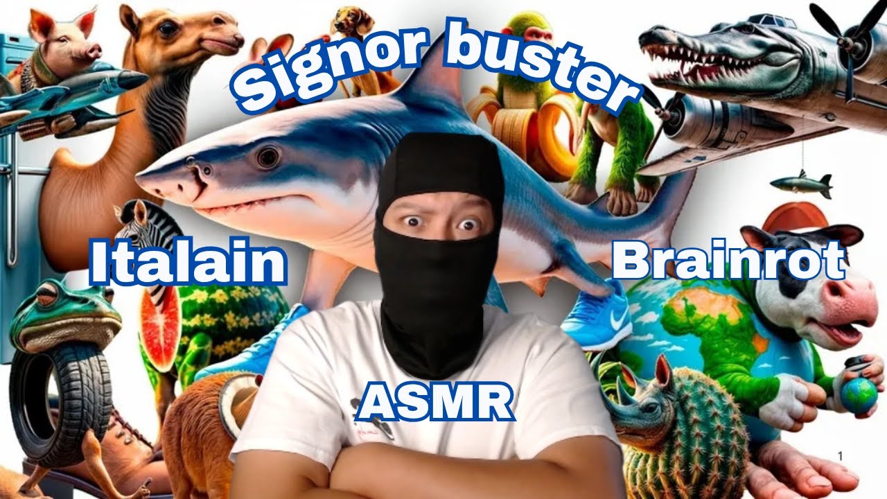 Italian Brainrot ASMR 😏🦶🏼🤪