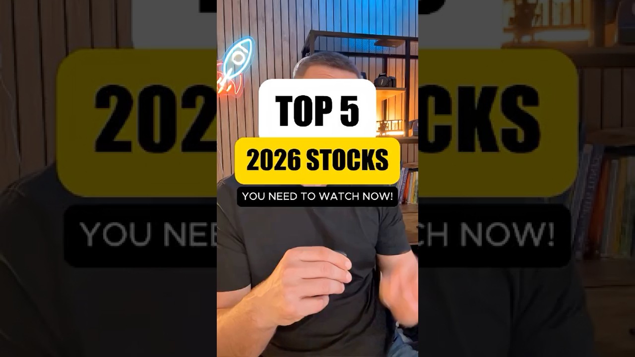 ТОП-5 АКЦИЙ ДЛЯ ПОРТФОЛИО 2026 ГОДА! #торговля #акциидляследования