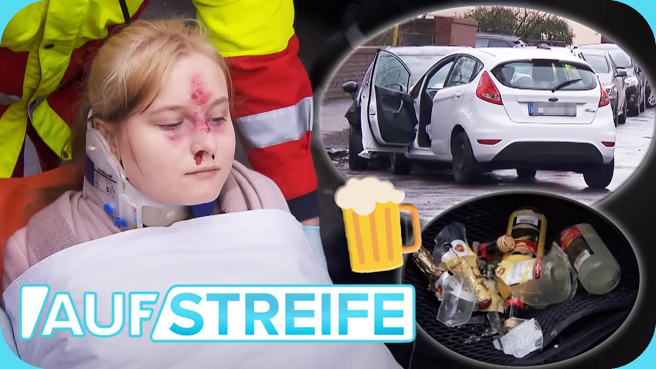 BETRUNKEN Unfall gebaut?​ 💥​🍺​ Aber wo ist der zweite Autofahrer? | Auf Streife | SAT.1