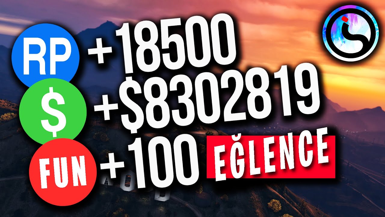 GTA 5 ONLİNE ÇOK HIZLI LEVEL VE PARA KASMA !! | 3dk Kişi Başı 50Bin Hızlı ve Kolay Para