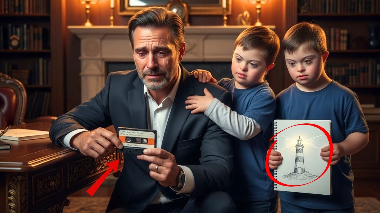 Millionaire Dad Cried Hearing Her Tape… But the Boys’ Lighthouse Changed Everything...