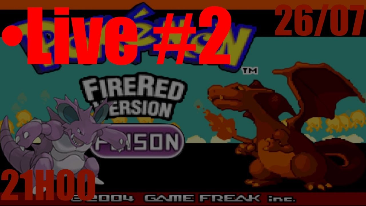 Live - Pokémon FireRed (Venenoso 1) #2