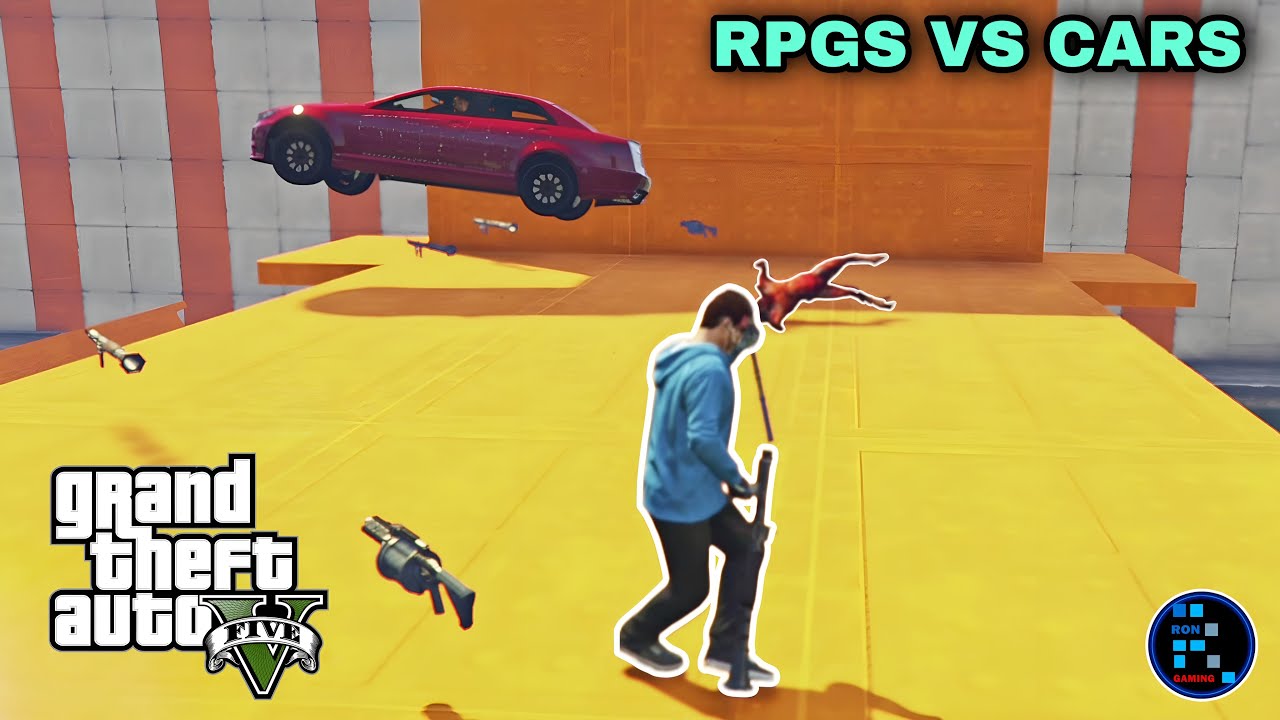 [Hindi] GTA V | RPGS VS CARS SUPER INTENSE MATCH
