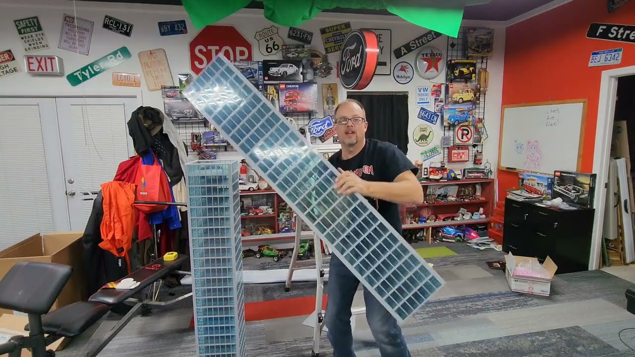 10ft Lego Skyscraper