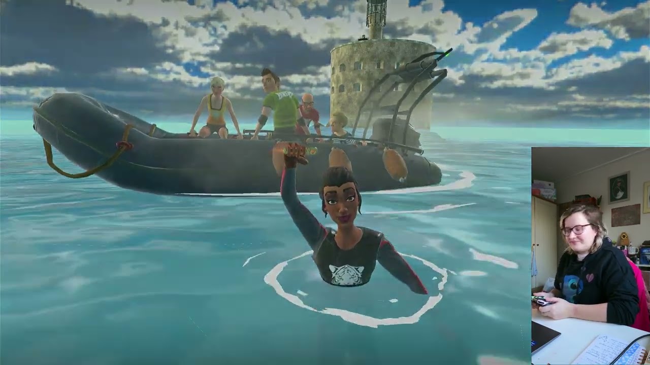 Voorleesjuffie Gamet - Fort Boyard - Aflevering 2