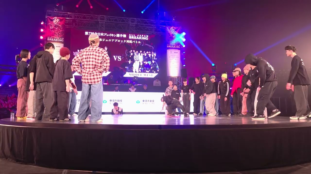 CREW BATTLE | North🆚Middle West |第7回 全日本ブレイキン選手権 