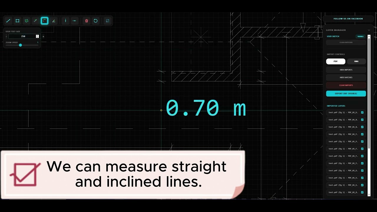 MiniCAD — Measure PDF Drawings Without CAD