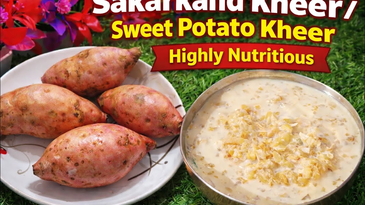 Sugar control friendly Sakarkand kheer //sweet potato recipe //Highly nutritious dessert 