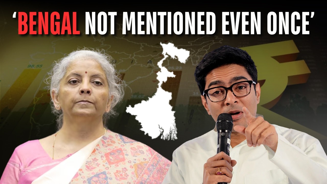 'Faceless, Visionless Budget': TMC MP Abhishek Banerjee Slams Union Budget 2026