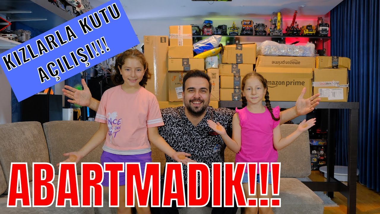 KIZLARLA TOPLU PAKET AÇILIŞI YAPTIK!!! Sürpriz Hediyeler Geldi.