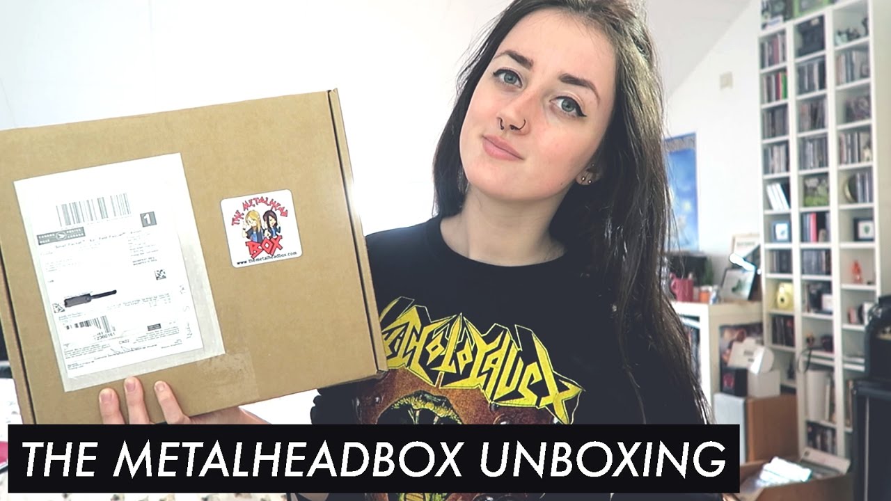 THE METALHEAD BOX UNBOXING | April 2017 | Emmelie Herwegh