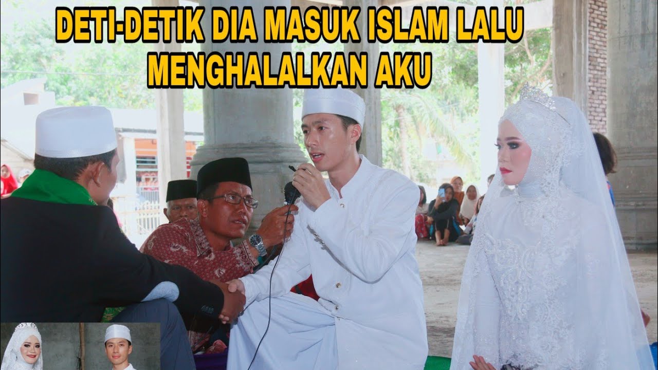 ORANG CHINA MASUK ISLAM LALU MENGHALALKANKU DAN SEKARANG MENJADI SUAMIKU/PERNIKAHAN CHINA INDONESIA