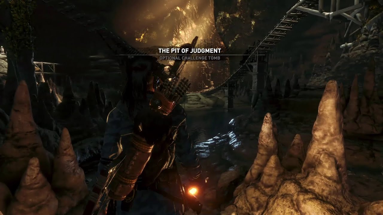 Rise of the Tomb Raider The Pit of Judgement Tomb Gameplay Walkthrough