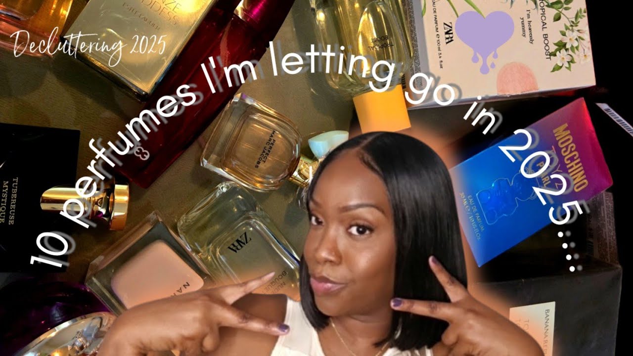 💜👋10 perfumes I'm letting go in 2025  PT. 1| Shana J. PERFUME DECLUTTER 2025 (actually 13 perfumes)