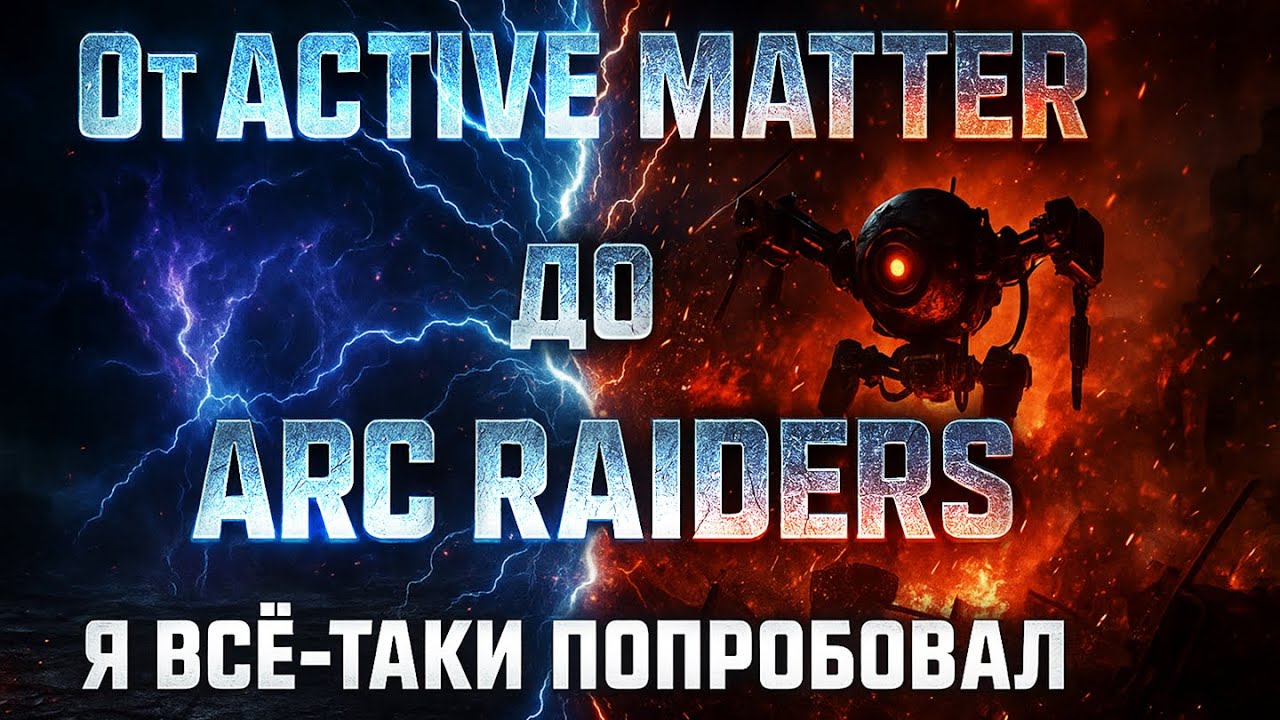 🔥От Active Matter к ARC Raiders &mdash; я всё-таки попробовал🤖