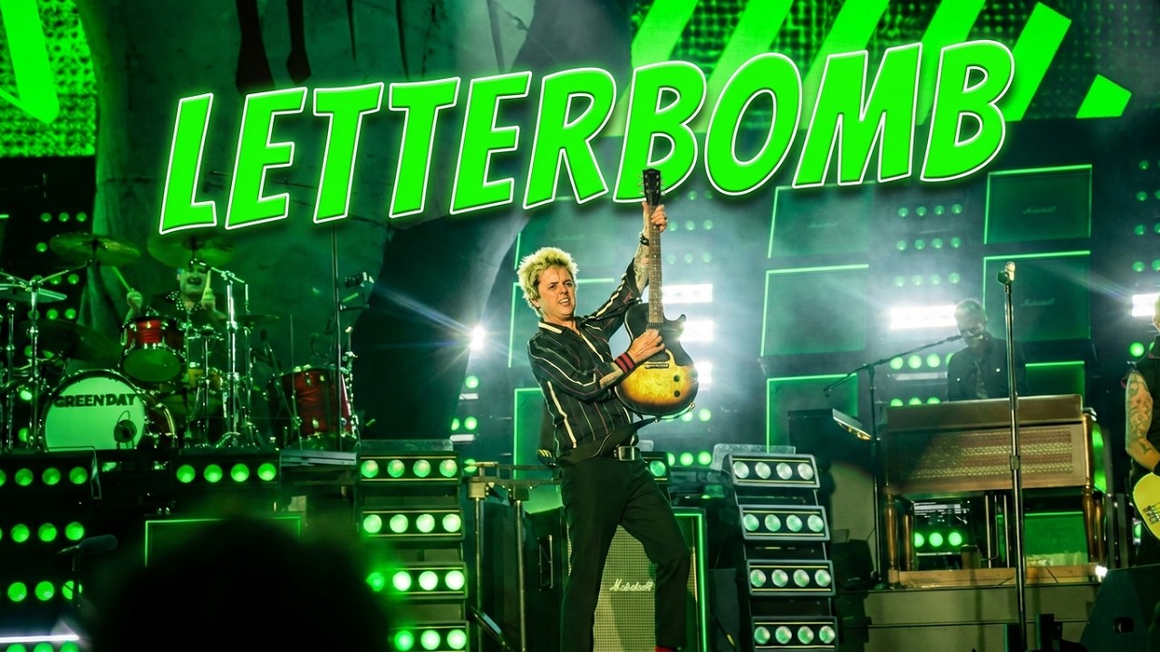 Green Day - Letterbomb  (Live) 4K