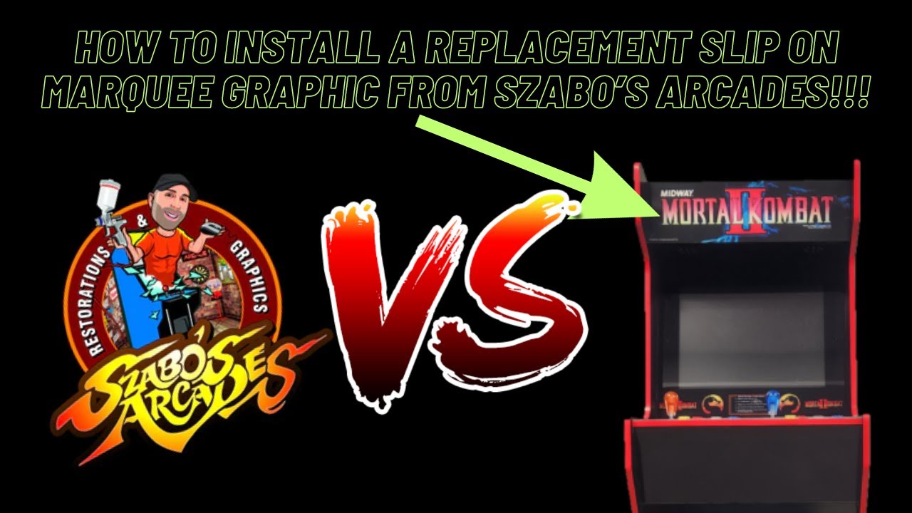 How to replace an Arcade1up light up Marquee