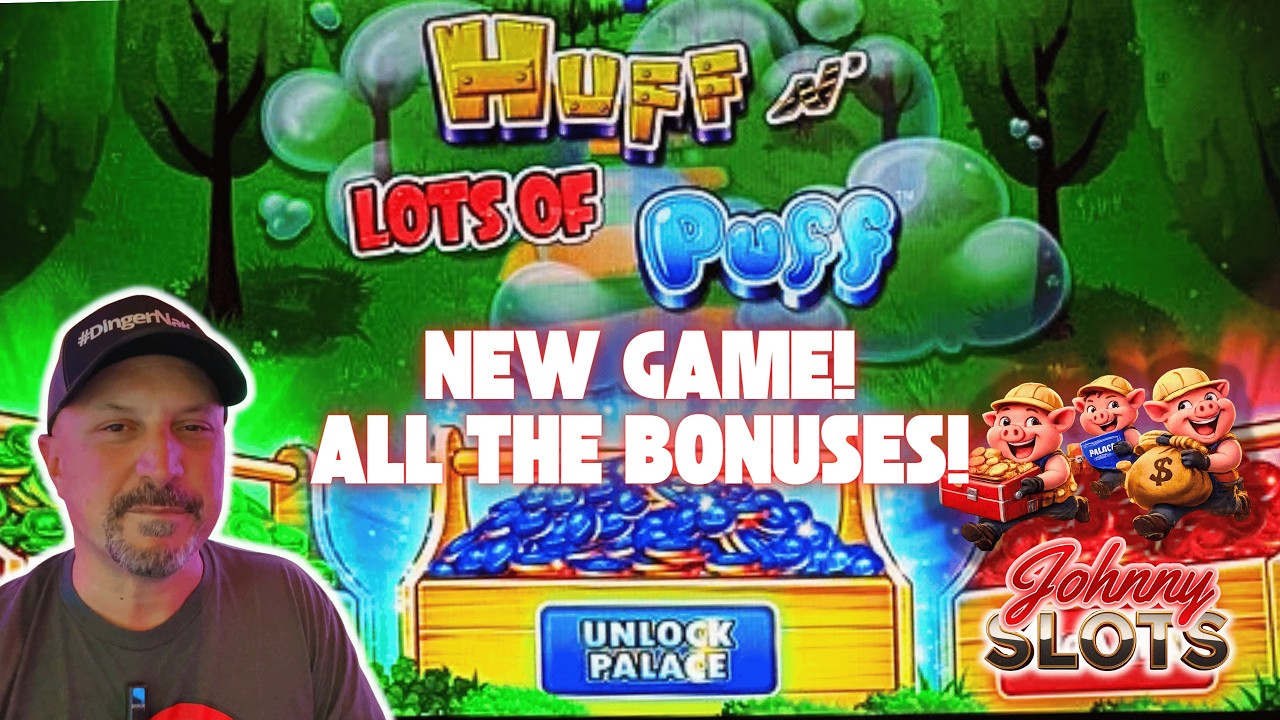 We Tried the NEW Huff ‘n Lots of Puff Slot… Was It Worth It? #huffnpuff #dingernation