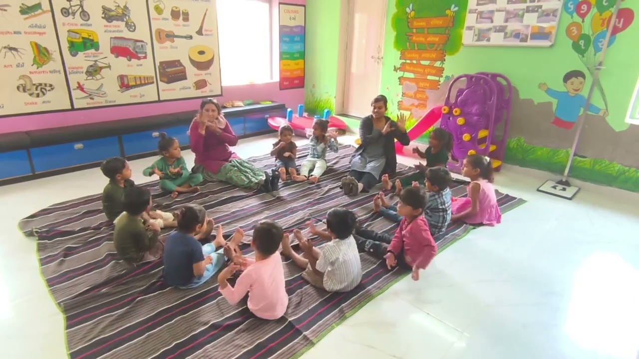 Fun and educational activities for children | Fun Activity at Anganwadi by Swadeep